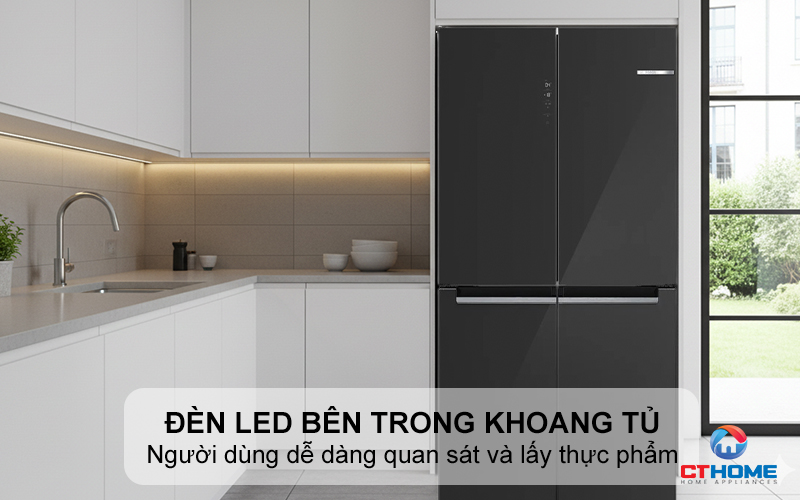 Đèn LED chiếu sáng rõ ràng, tiết kiệm điện năng trong quá trình sử dụng