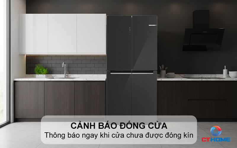 Cảnh báo âm thanh khi cửa mở lâu
