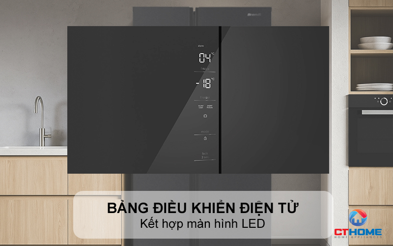 Hệ thống điều khiển thông minh cảm ứng trực quan, dễ sử dụng