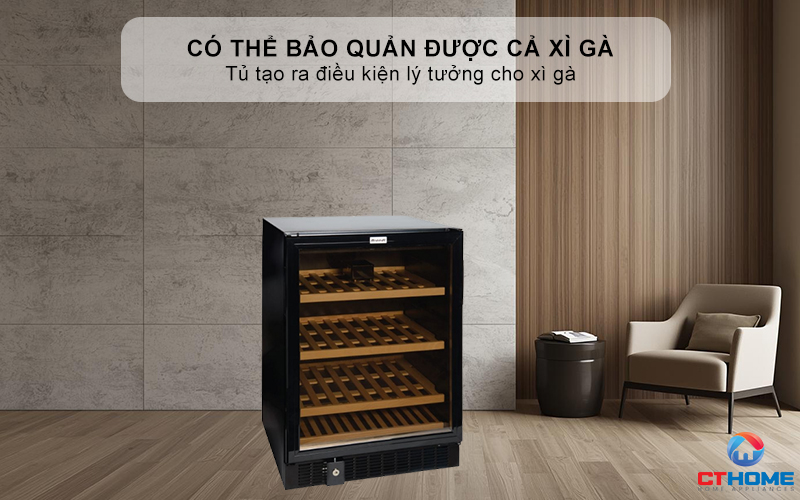 Có thể bảo quản được cả xì gà