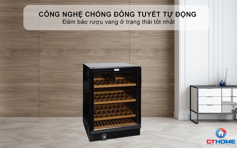 Công nghệ chống đông tuyết tự động - Đảm bảo rượu vang ở trạng thái tốt nhất