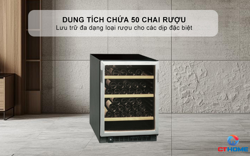 Dung tích 50 chai rượu vang tiêu chuẩn
