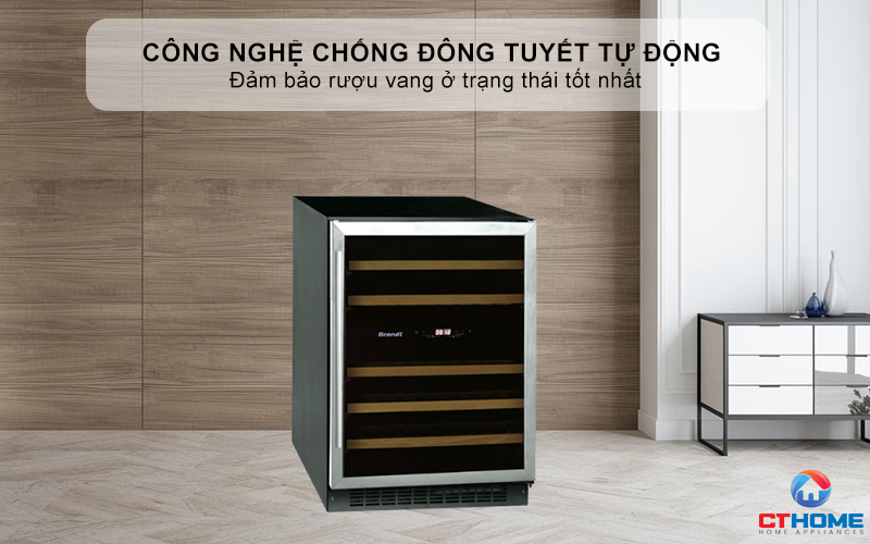 Công nghệ chống đông tuyết tự động - Đảm bảo rượu vang ở trạng thái tốt nhất