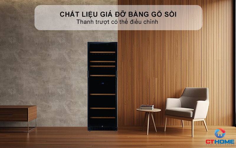 7 giá đỡ bằng gỗ sồi cao cấp -  Có thể điều chỉnh 