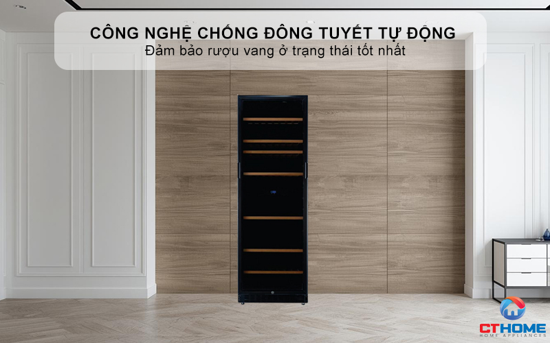 Công nghệ chống đông tuyết tự động - Đảm bảo rượu vang ở trạng thái tốt nhất