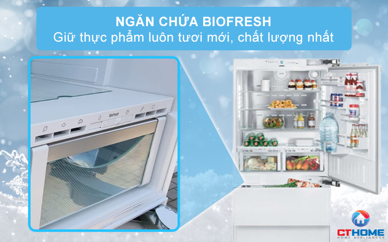 TỦ LẠNH ÂM TỦ LIEBHERR 522 LÍT ECBN 6156 PREMIUMPLUS BIOFRESH NOFROST ECBN6156 6