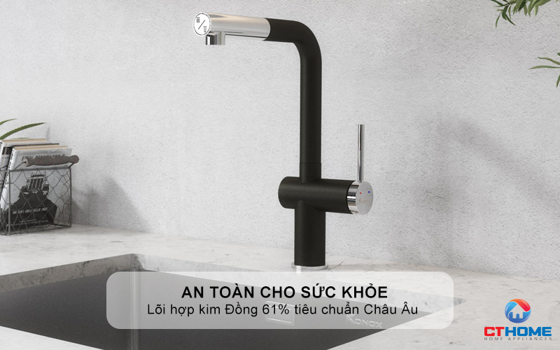 An toàn cho sức khỏe với lõi hợp kim Đồng 61% tiêu chuẩn Châu Âu CW617N