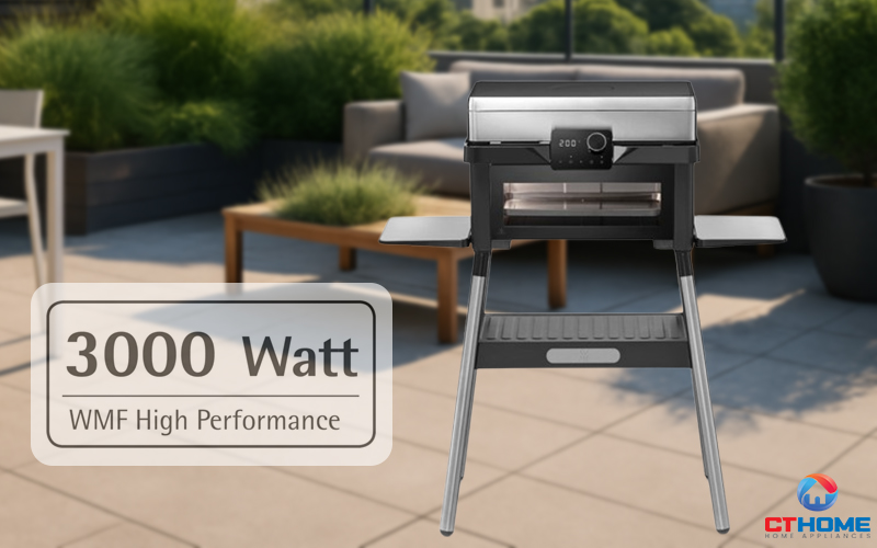 BẾP NƯỚNG ĐIỆN WMF PROFI PLUS URBAN MASTER GRILL 3000W - 0415440011 3