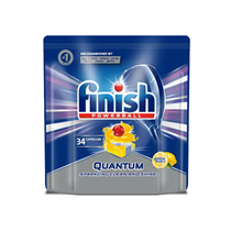 VIÊN RỬA BÁT FINISH QUANTUM 34 VIÊN HƯƠNG CHANH CHÍNH HÃNG