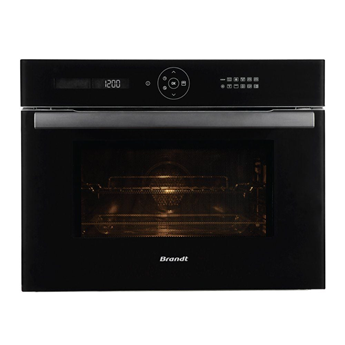 LÒ VI SÓNG KÈM NƯỚNG ÂM TỦ BRANDT BKC6575B 45CM