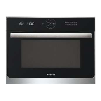 LÒ VI SÓNG KÈM NƯỚNG ÂM TỦ BRANDT BKC6575X 45CM