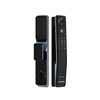 KHOÁ CỬA THÔNG MINH AVOLOCK AL 85FRVT CẢM BIẾN VÂN TAY, KHUÔN MẶT MÀU ĐEN