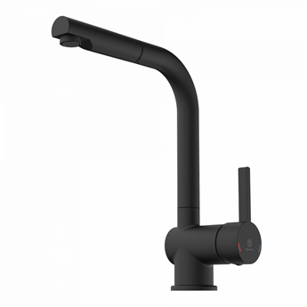 VÒI RỬA BÁT WK 4 PULL - OUT KITCHEN FAUCET BLACK - 700416