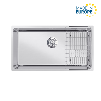 CHẬU RỬA BÁT INOX 1 HỐC RỬA KONOX STELO 780U