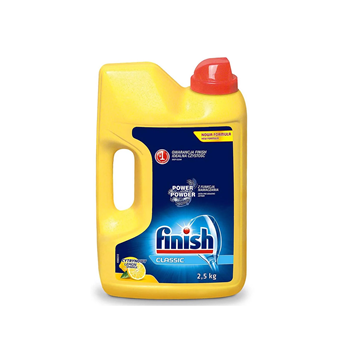 BỘT RỬA BÁT FINISH LEMON 2,5KG HƯƠNG CHANH CHÍNH HÃNG