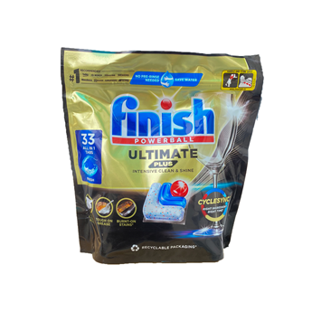 VIÊN RỬA BÁT FINISH ULTIMATE PLUS 33 VIÊN CHÍNH HÃNG