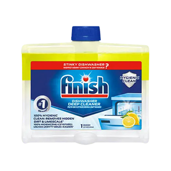 DUNG DỊCH VỆ SINH MÁY RỬA BÁT FINISH LEMON 250ML HƯƠNG CHANH CHÍNH HÃNG