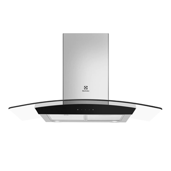 MÁY HÚT MÙI ÁP TƯỜNG ELECTROLUX EFC936GAR KÍNH CONG 90CM