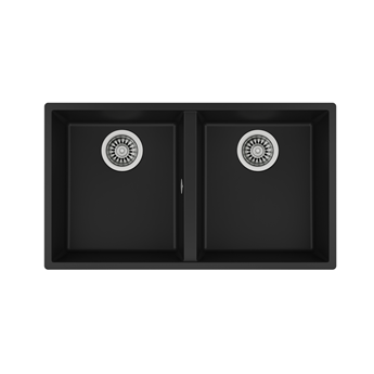 CHẬU ĐÁ LẮP NỔI 2 HỐ RỬA TEKA SQUARE 2B 760 TG