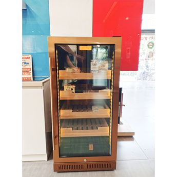 TỦ BẢO QUẢN CIGAR MUNCHEN MC228 228L MÀU VÀNG