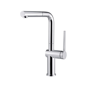 VÒI RỬA BÁT NÓNG LẠNH FUSTO D3 FURST F400551CR CÓ DÂY RÚT MÀU CHROME